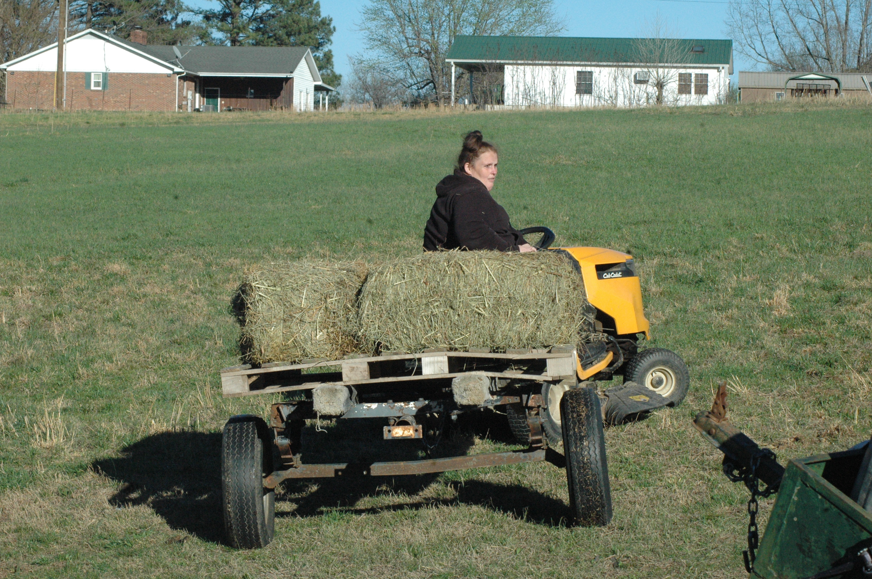 Emily at Triple 5 Farms