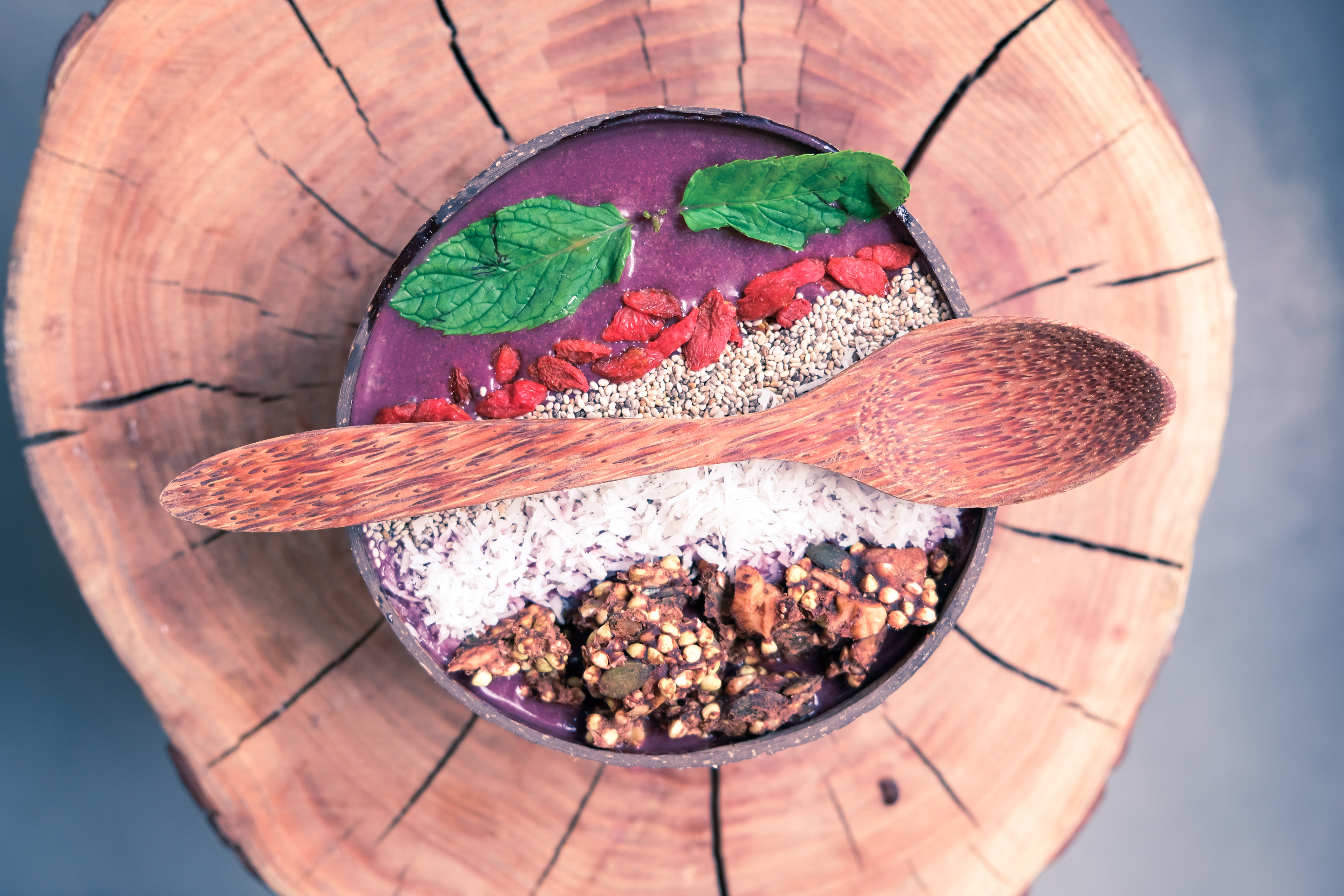 Açai leaf identification view