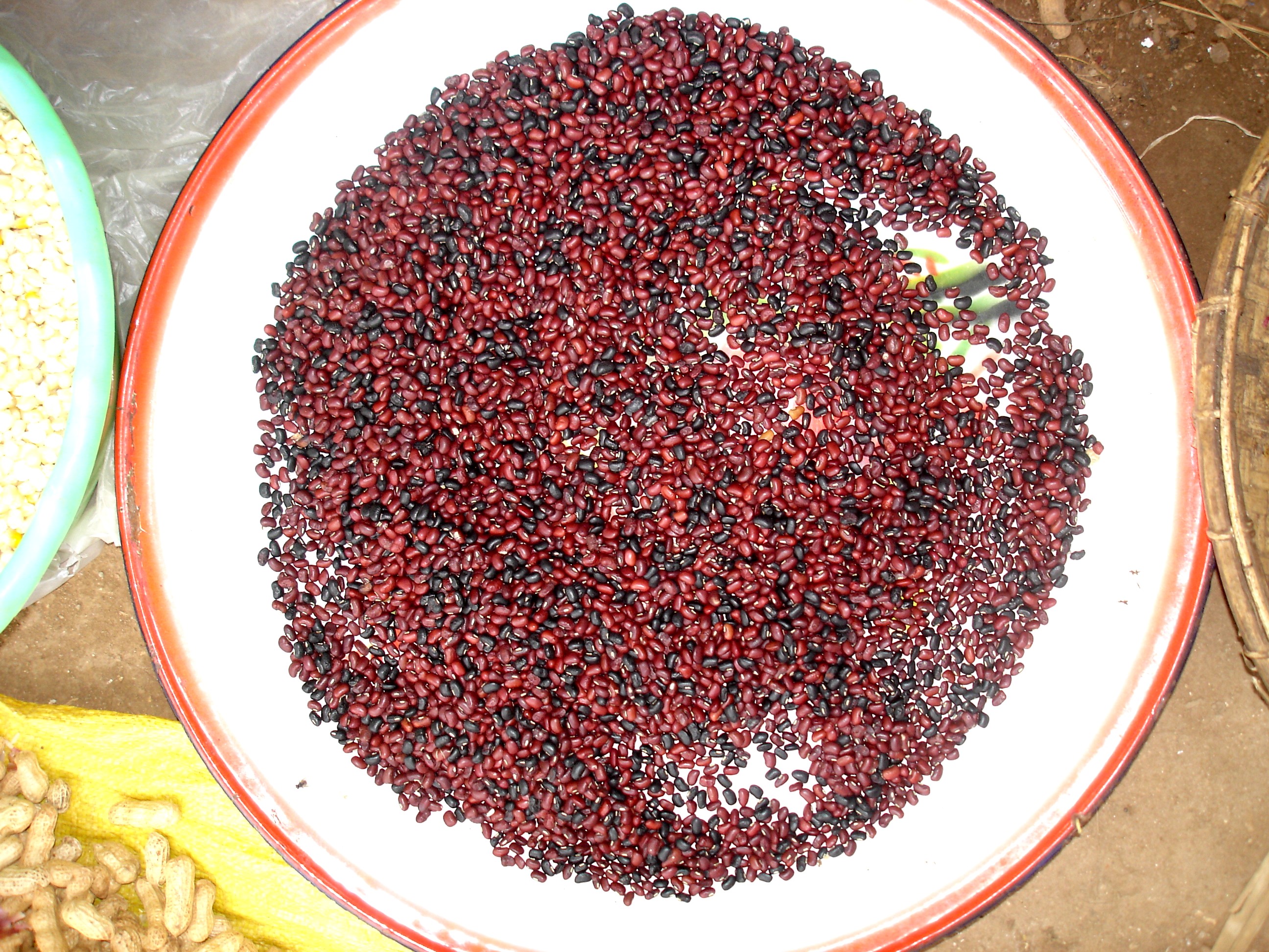 Purple Hull Pea fruit identification view